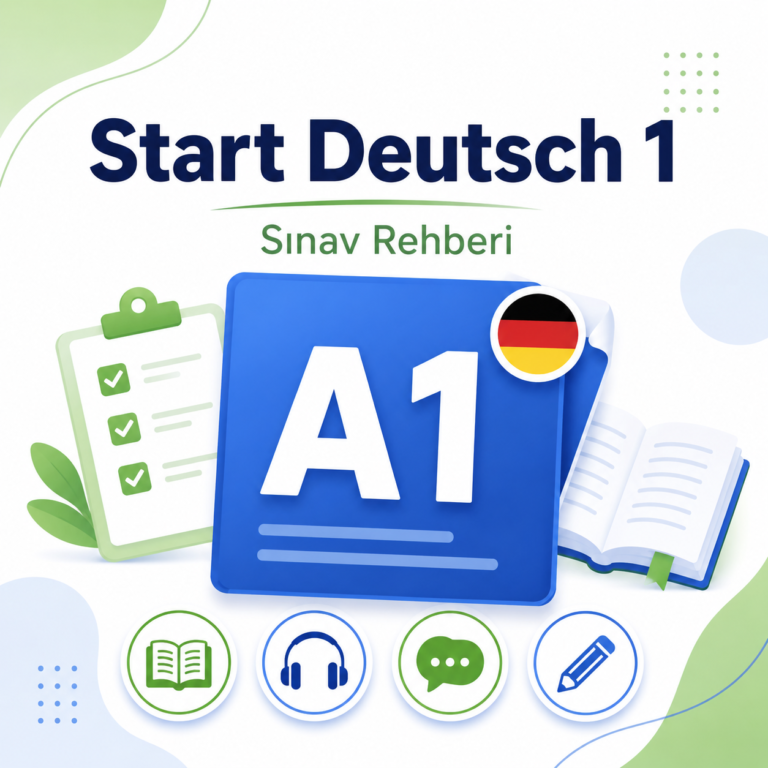 Start Deutsch 1 Örnek Sınavlar ve A1 Sınav Rehberi