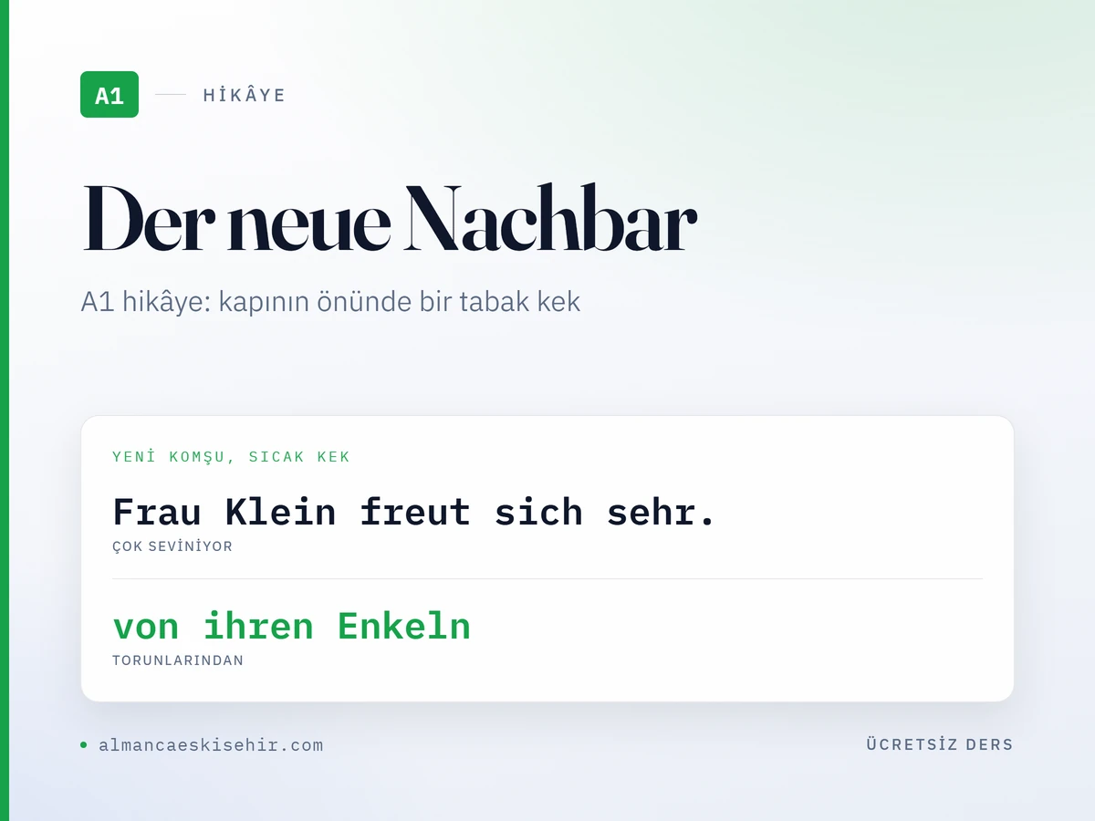 Der neue Nachbar kapak görseli