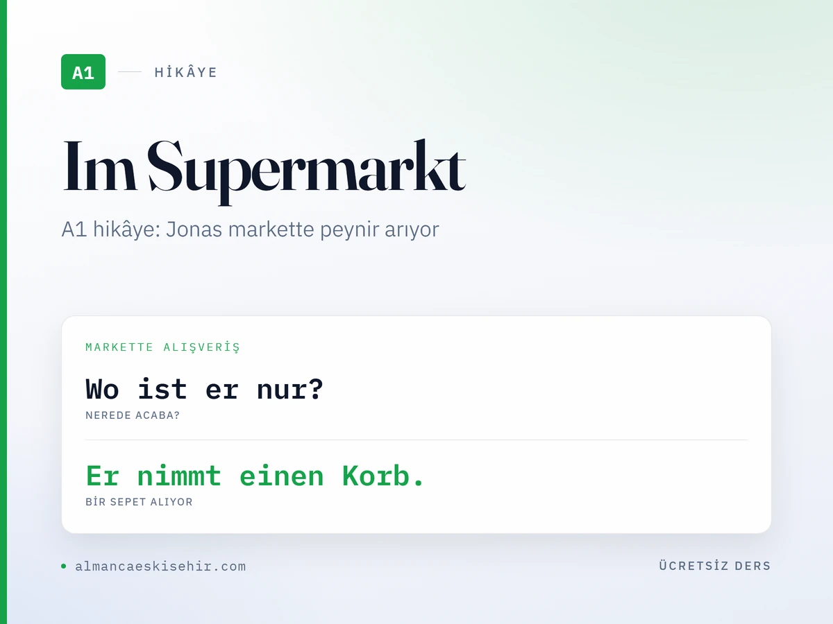 Im Supermarkt kapak görseli